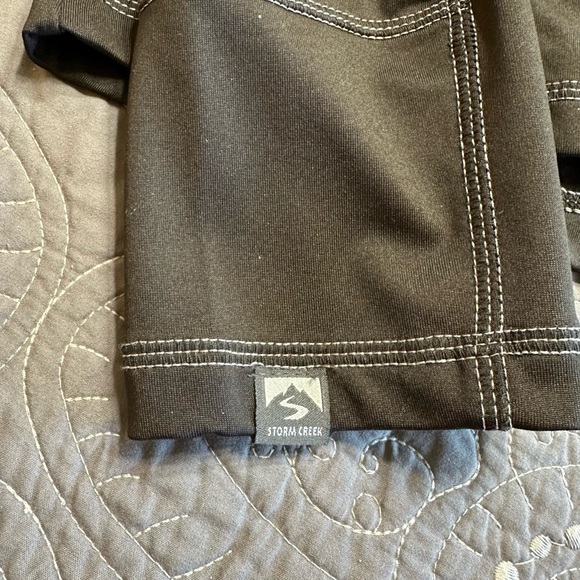 Storm Creek Men’s Black Quarter Zip Pull Over NWT Size XL - Picture 5 of 14